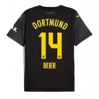 Echipament fotbal Borussia Dortmund Maximilian Beier #14 Tricou Deplasare 2024-25 maneca scurta